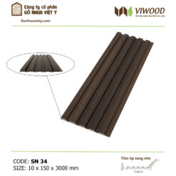 Tấm ốp sóng nhỏ SN 34