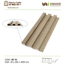 Tấm ốp sóng cao SC 31