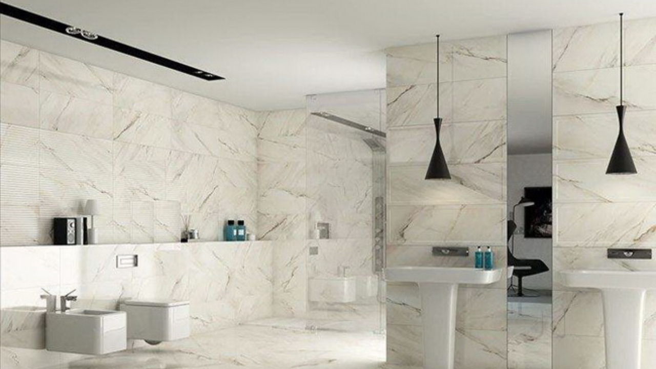 Tấm PVC vân đá chống thấm và kháng khuẩn tốt