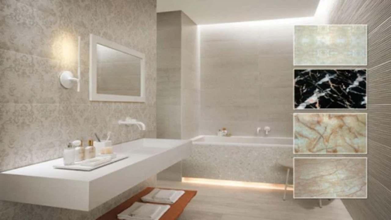 Một số mẫu tấm nhựa ốp tường vân đá được phân bố phổ biến trên thị trường hiện nay