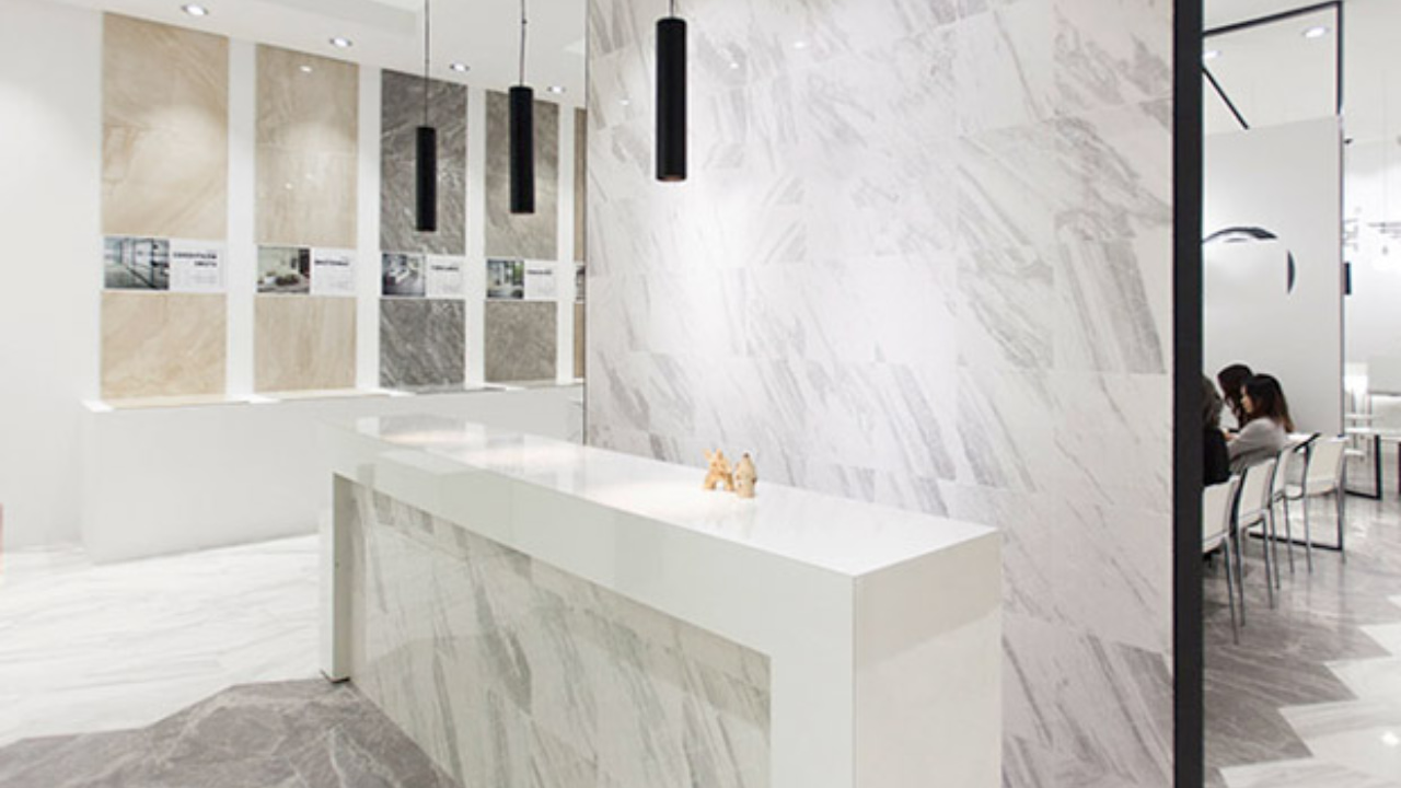 Tấm nhựa ốp tường giả đá tiết kiệm chi phí, thời gian thi công